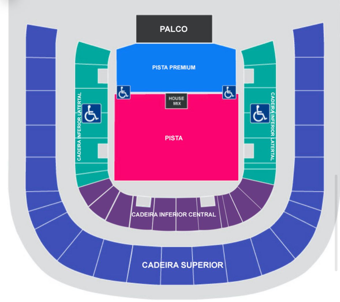 Mapa do evento