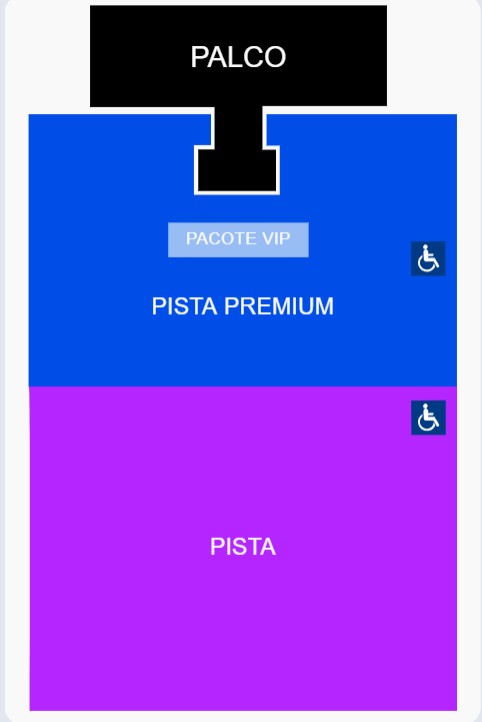 Mapa do evento