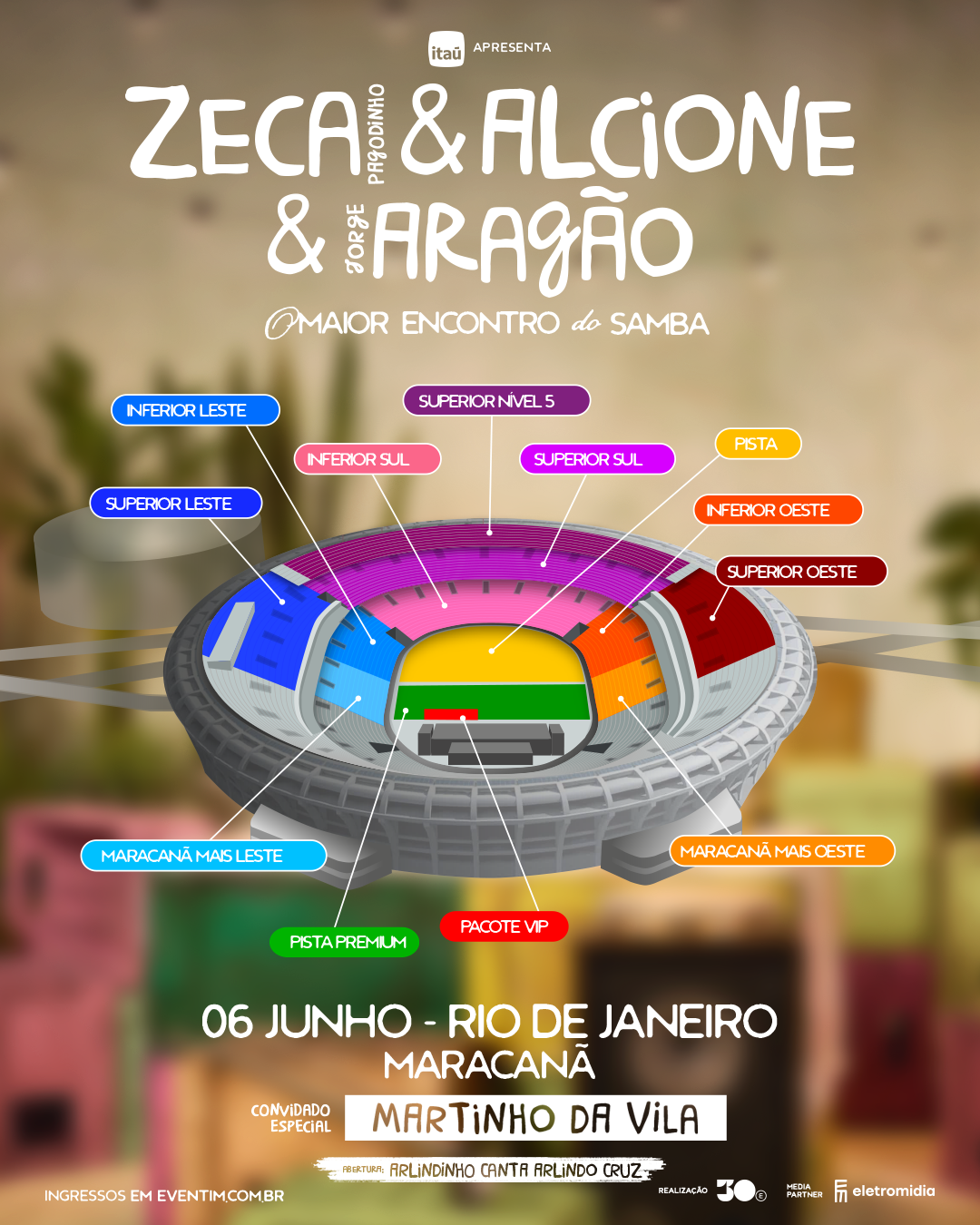 Mapa do Maracanã 
